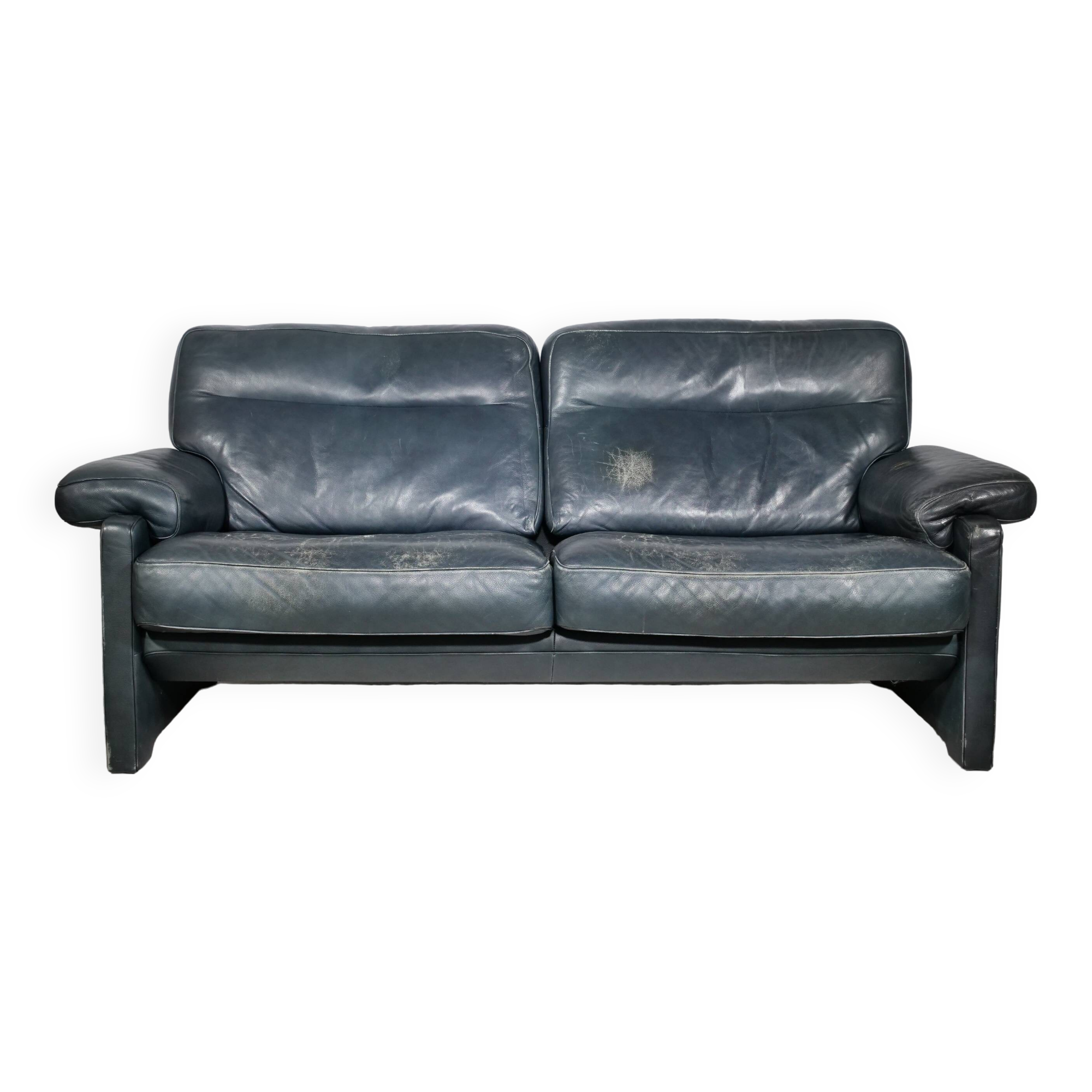 DE SEDE DS 70 design leather sofa, three-seater