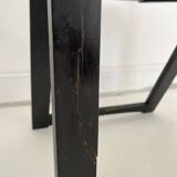 Pair of wooden folding chairs in the style of Aldo Jacober