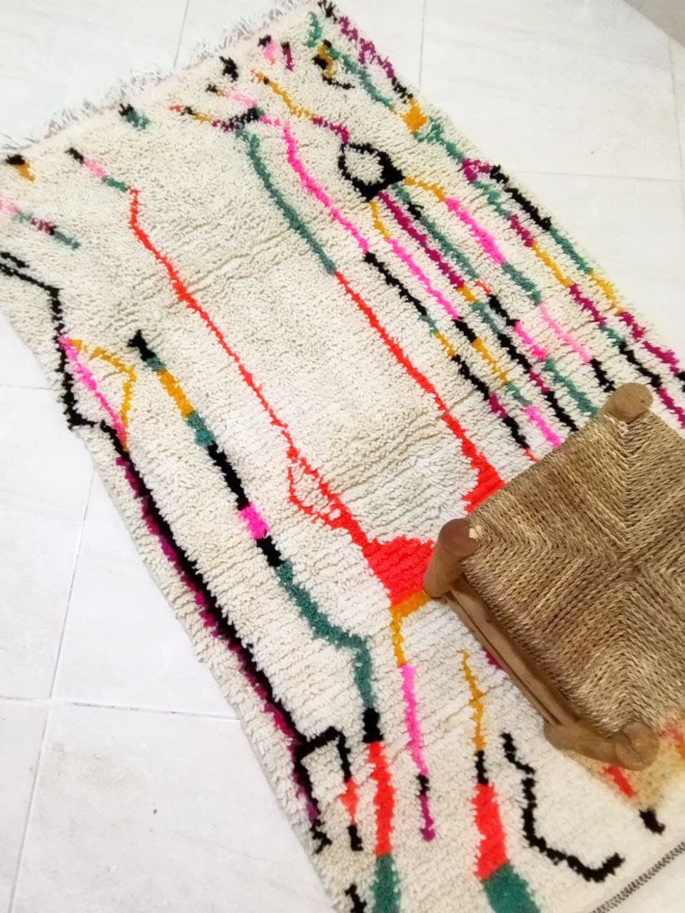 Moroccan berber carpet 165x93cm