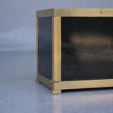 Design planter 1970 brass & bronze