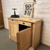 Parisian sideboard in raw wood
