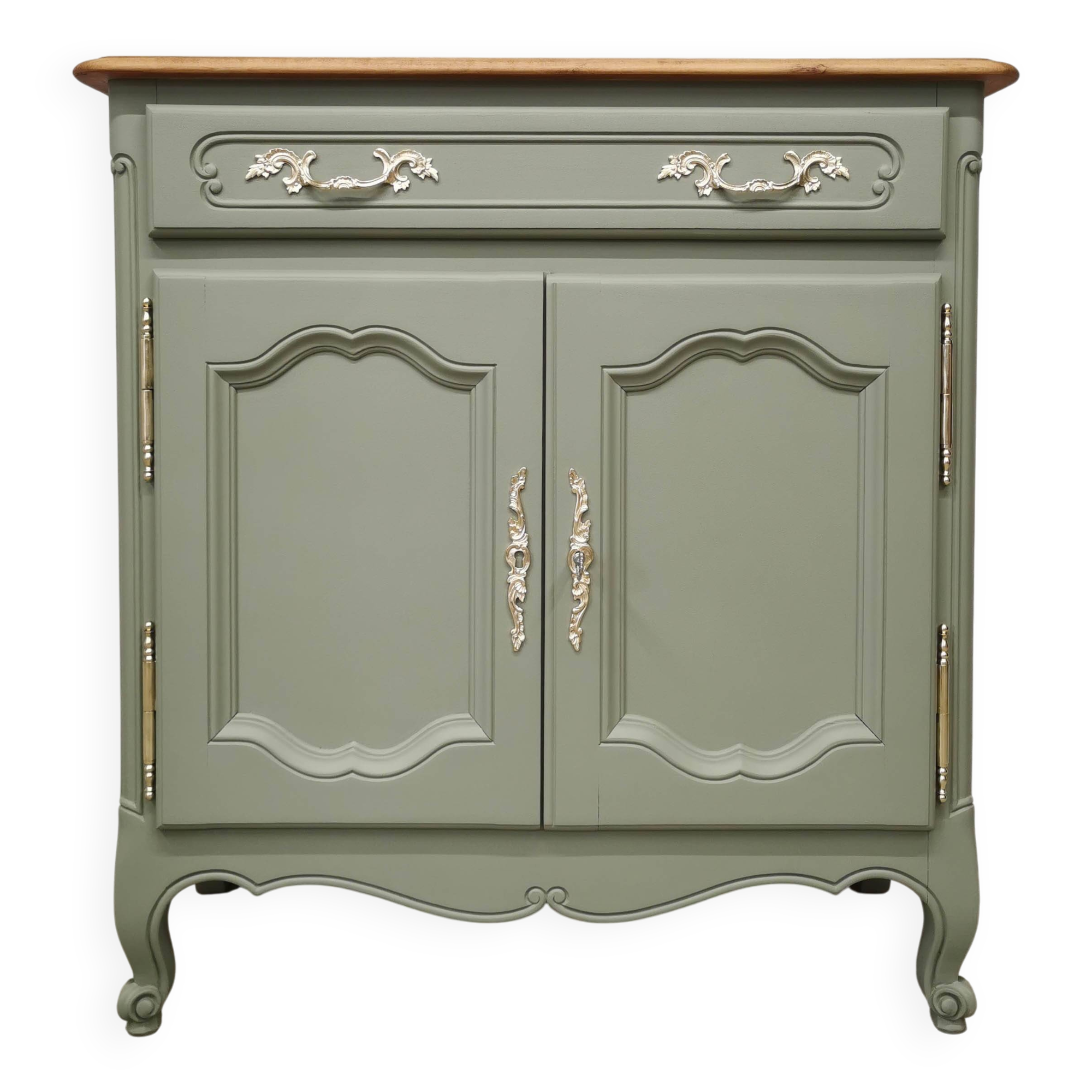 Vintage buffet in cherry wood refurbished