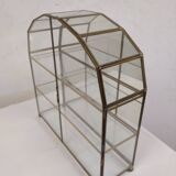 Old table display case