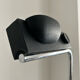 Vintage adjustable floor lamp, chrome and black, Gismondi for Artemide, Italy 1980