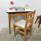 Vintage wood and Formica table