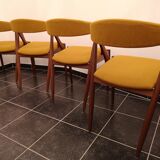 Set de 4 chaises Kai Kristiansen modèle 31 1960s