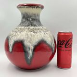 Vase Vintage West Germany Fat Lava