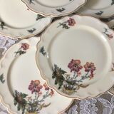 Limoges porcelain dessert plates