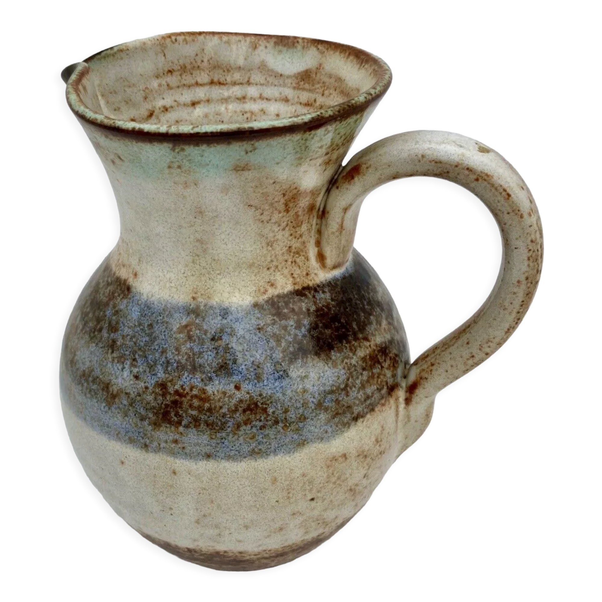 pitcher -BROC or JUG - signed La Roue Vallauris - N°2 - Vintage ceramics 60