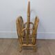 Rattan magazine rack