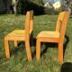 Paire de chaises enfant