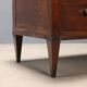 Commode Directoire ancienne en noyer 3 tiroirs XIXe siècle