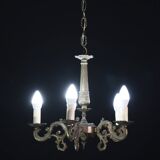 Fascinating Vintage Brass chandelier, 1960s