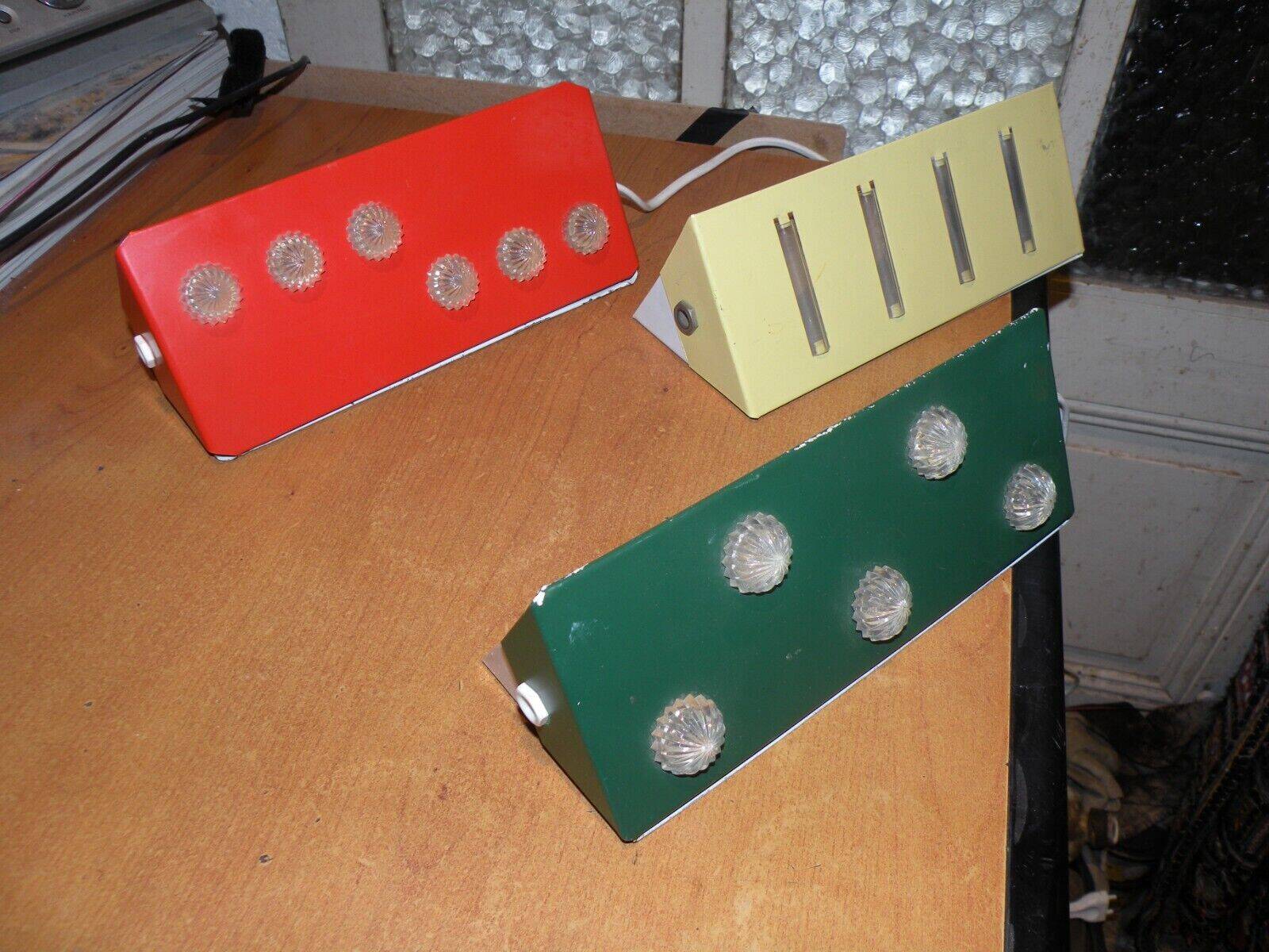 Three Sconces 1960-70, design "Anvia by JJM Hoogervorst" Netherlands