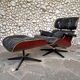Eames Lounge Chair 670 & Ottoman 671 in rosewood, Herman Miller