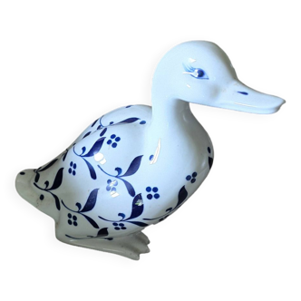 Porcelain duck decoration