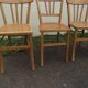 4 chaises de bistrot