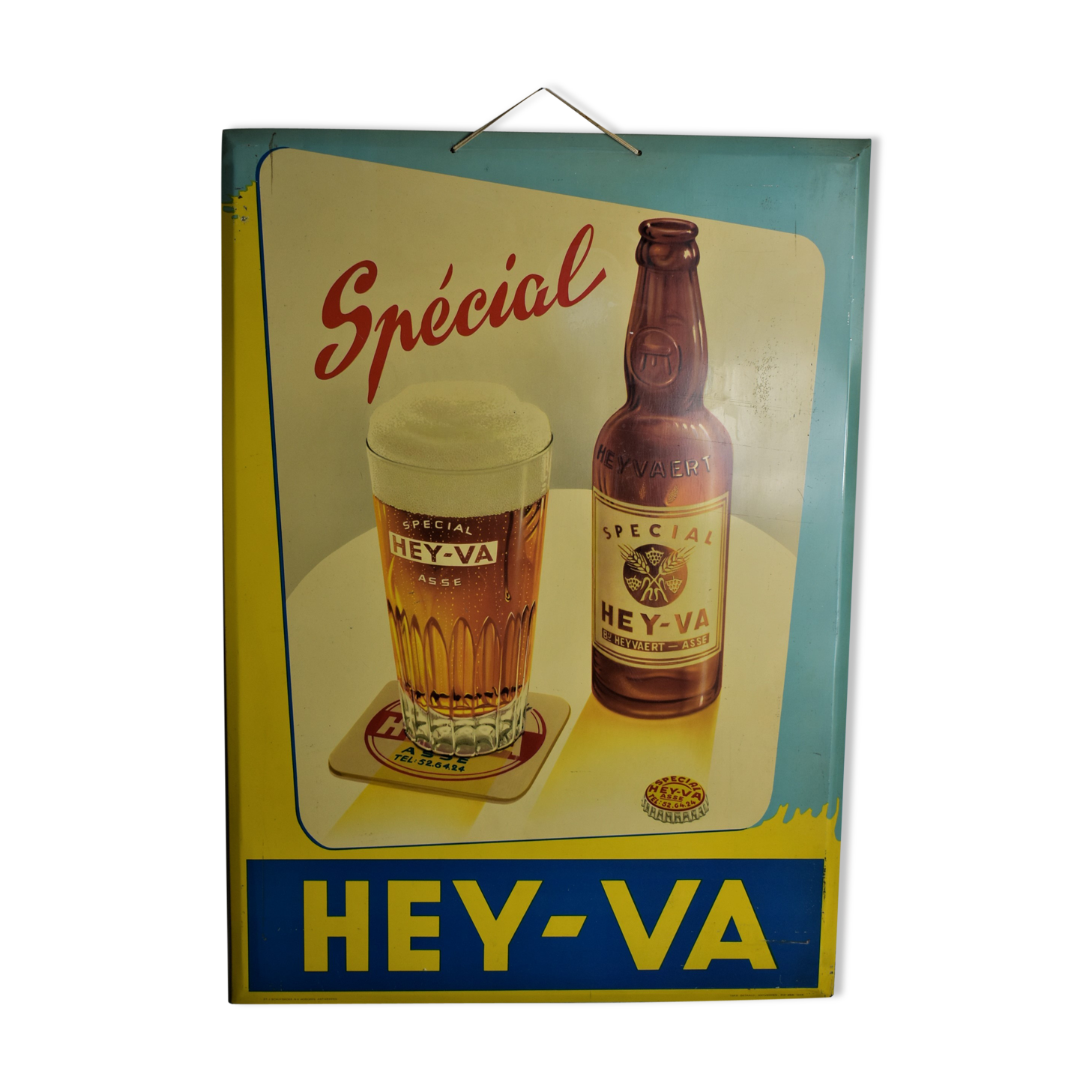 Hey-Va Dutch Beer Plate.