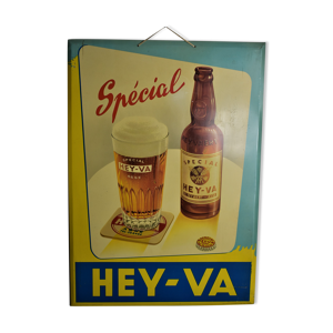 Plaque Bière Hey-Va