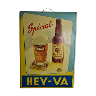 Plaque Bière Hey-Va hollandaise.