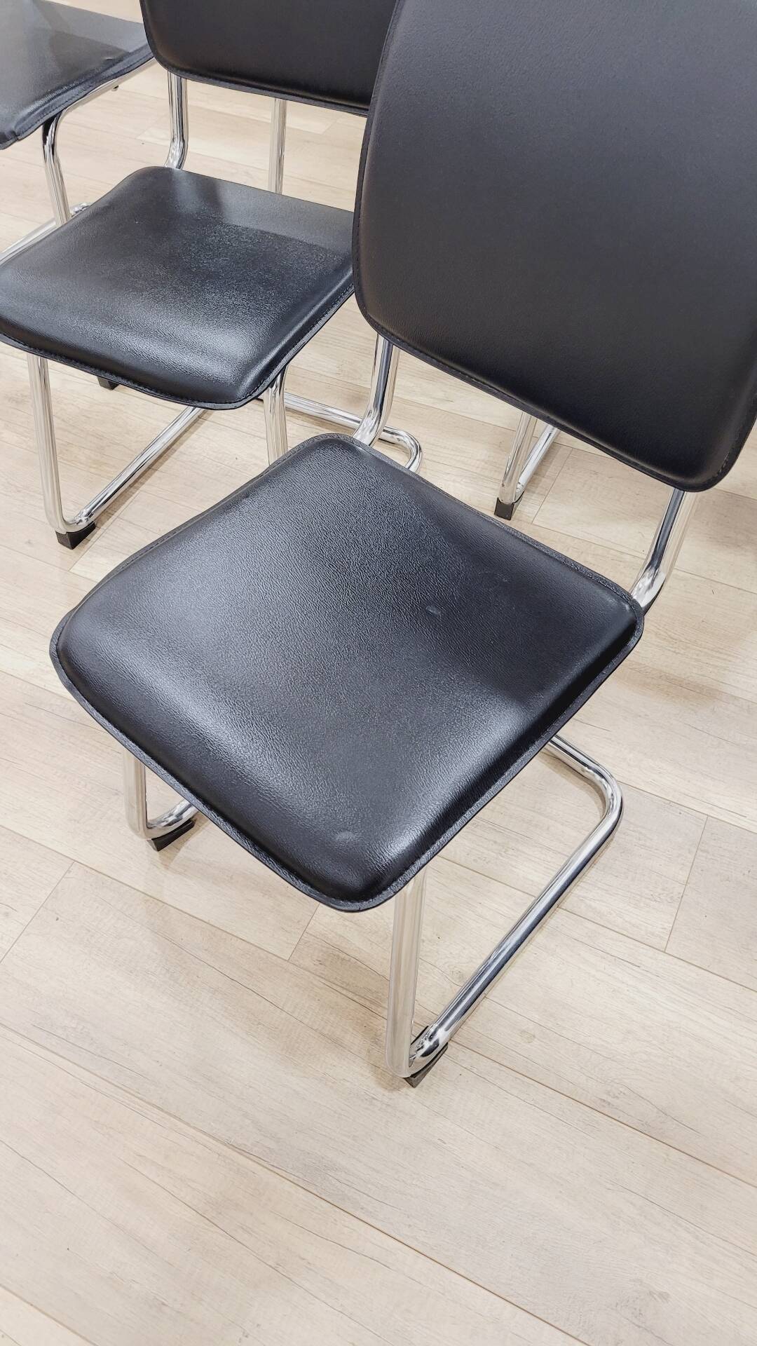 Six vintage chairs