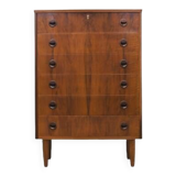Commode en noyer, design danois, années 1960, production : Danemark