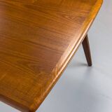 Table de Salle à Manger Extensible en Teck par Svend Aage Madsen pour K. Knudsen & Son, Danemark, années 1960