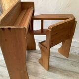 Foldable children's desk