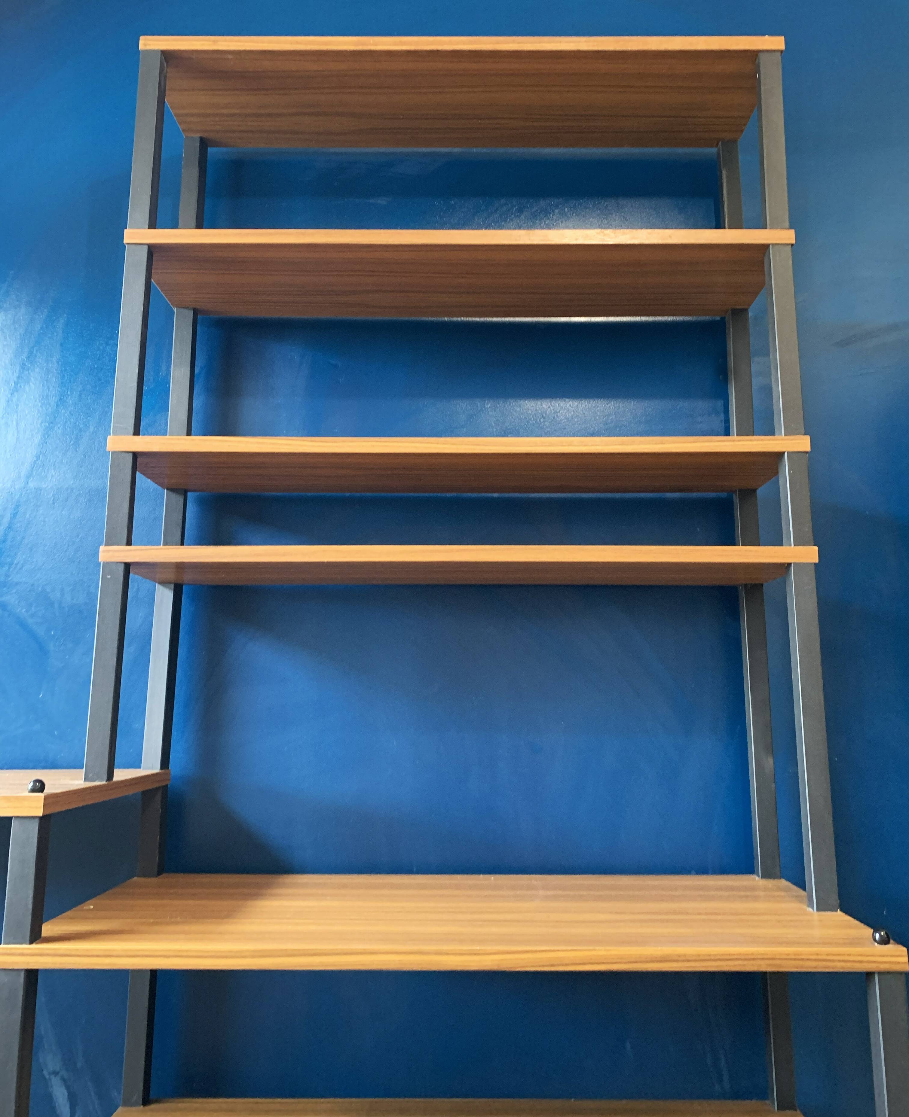 Modular vintage Scandinavian shelving unit, 1960s