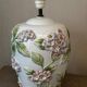 Chaumette Model Hortensias Lamp Base - Barbotine H 40 cm