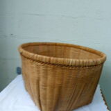 Plant rack bamboo and rattan vintage