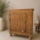 Rustic old buffet in solid pine — original patina