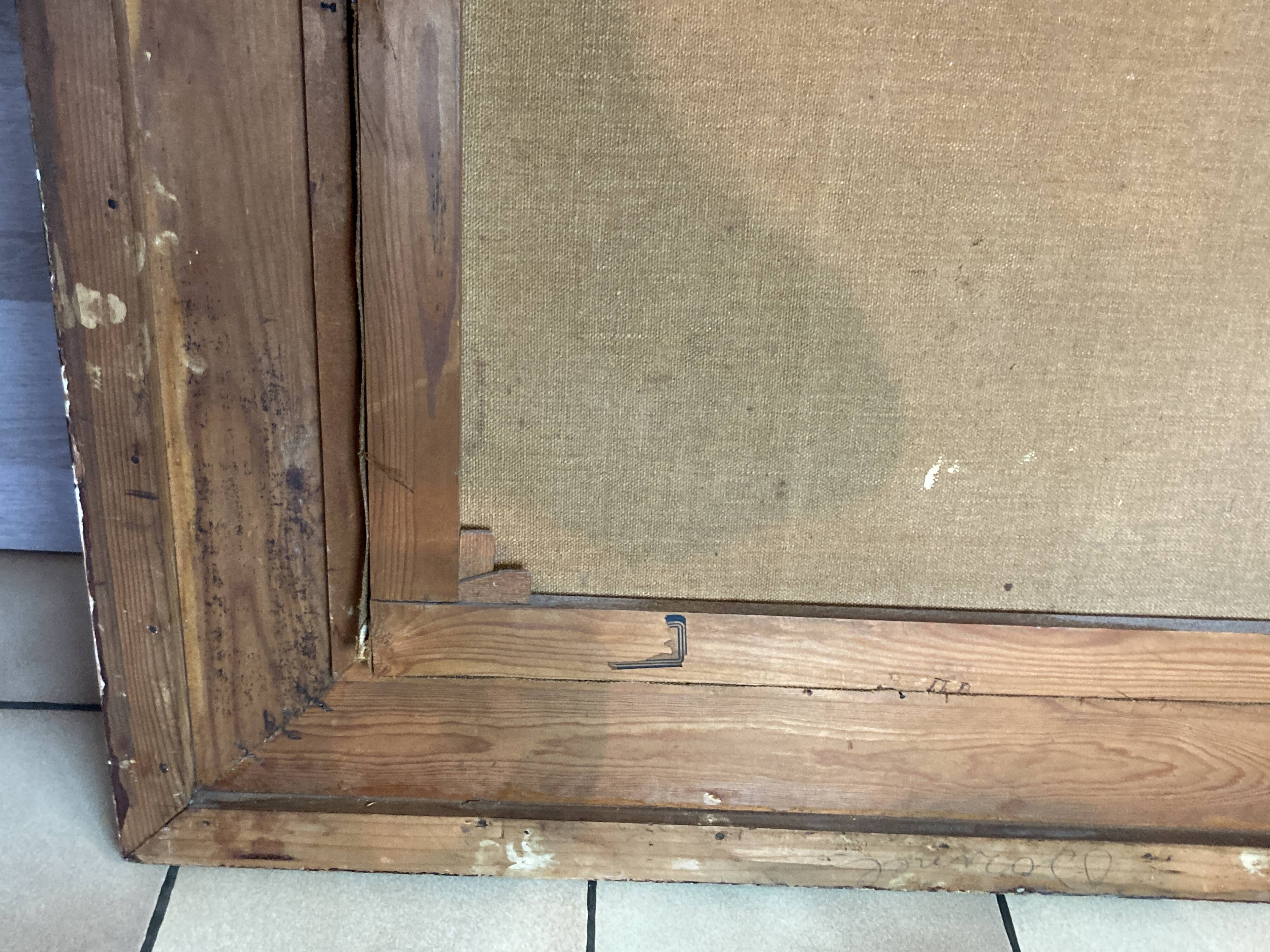 Dozinel _ The Pond of Drowned Children - oil on framed canvas