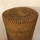 Umbrella wicker and brass