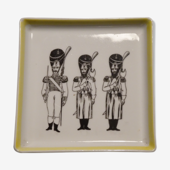 Vide poche porcelaine Auteuil Grenadiers armée napoleonienne