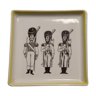 Vide poche porcelaine Auteuil Grenadiers armée napoleonienne