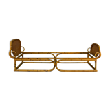 Single bed, bamboo frame, 1970s