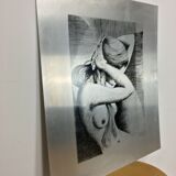 Engraving on aluminum plate 70s