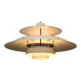 The genuine Danish item - PH5 pendant - original white colour - Louis Poulsen