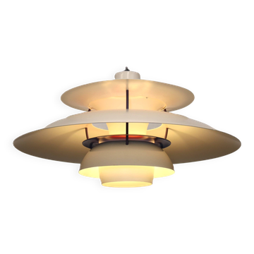 The genuine Danish item - PH5 pendant - original white colour - Louis Poulsen