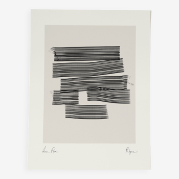 Abstract giclee print, 50x70cm