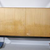 Walnut highboard w228 by leo bub, mid-century design cabinet