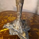 brass lamp Italy 39x17 beautiful antique tulip 1900