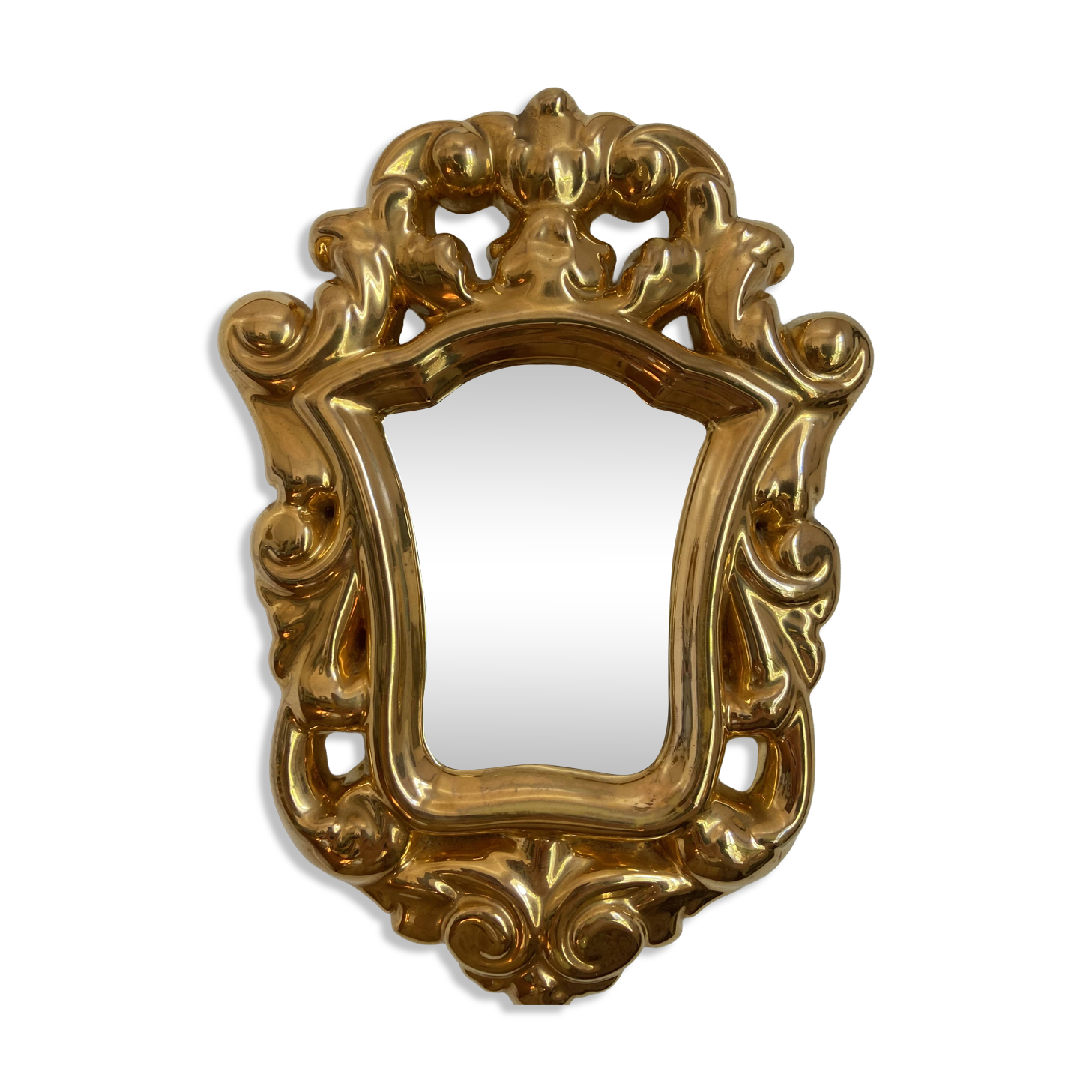 Ceramic mirror by Marc Roussel
