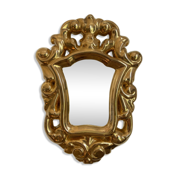 Ceramic mirror by Marc Roussel