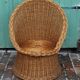 Rattan armchair