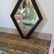 Art deco diamond mirror 38x54cm