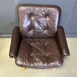 Elsa & Nordahl Solheim Kengu armchairs, set of 3 - 1960s