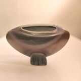 Ceramic lentil vase signed by a dove design 60s