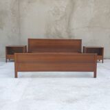 Lit de noyer Stilwood des années 1960